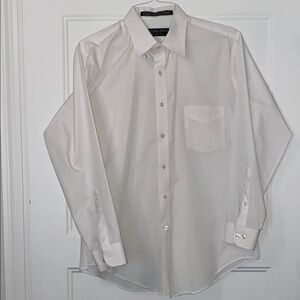Geoffrey Beene Classic White Men's Shirt